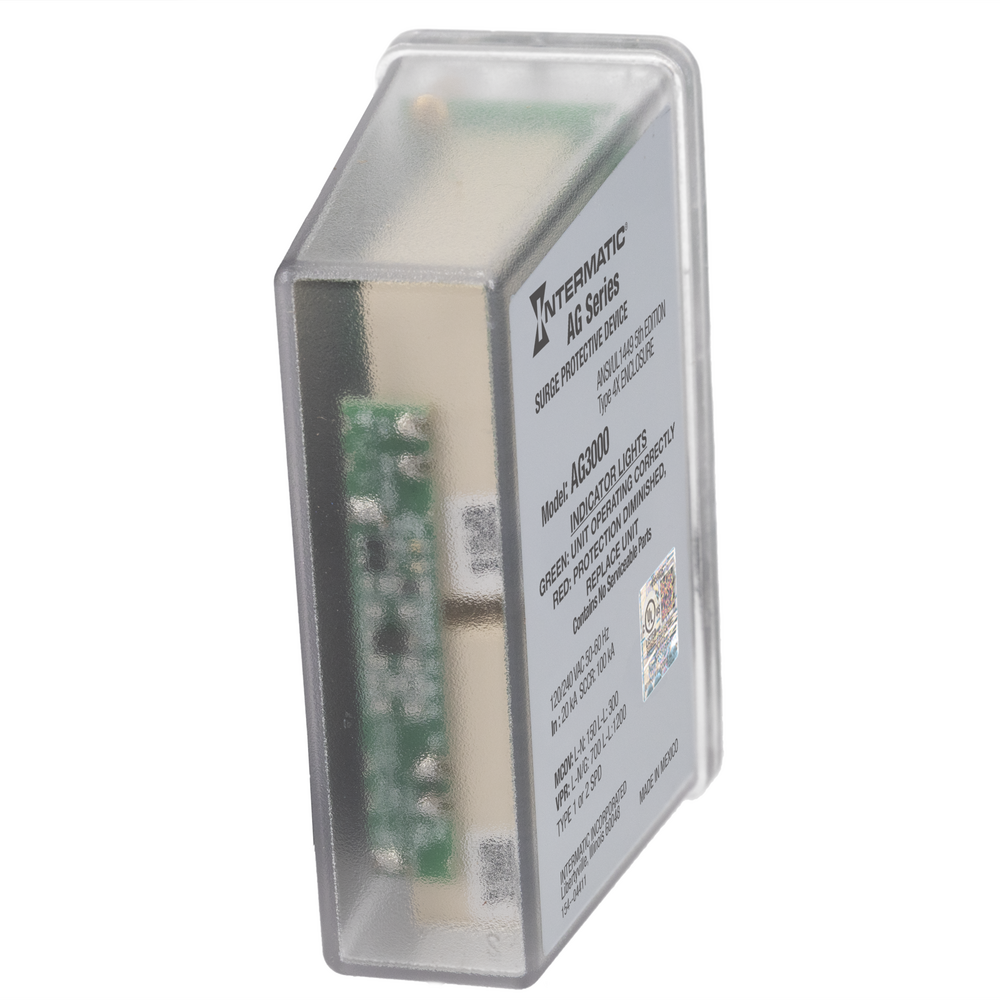 AG3000 Surge Protective Device, 3-Mode, 120/240 VAC 1Ph, Type 1 or Type 2, Outdoor, Connected Equipment Warranty 3yr $7,500
