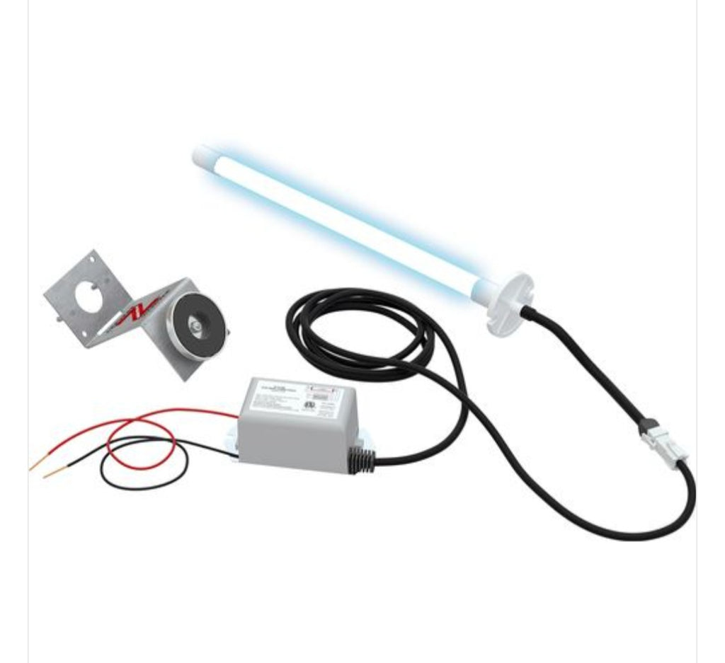 UV24 24V UV lamp system designed to treat the HVAC equipment